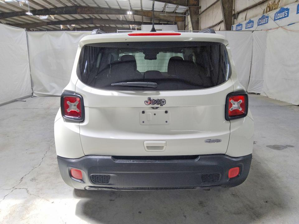 2018 Jeep Renegade VIN ZACCJABBXJPH43307 COPART salvage auction — MINOR DENT/SCRATCHES, TN - CERTIFICATE OF TITLE, sold $550 on 2026-07-30 (photo 6)