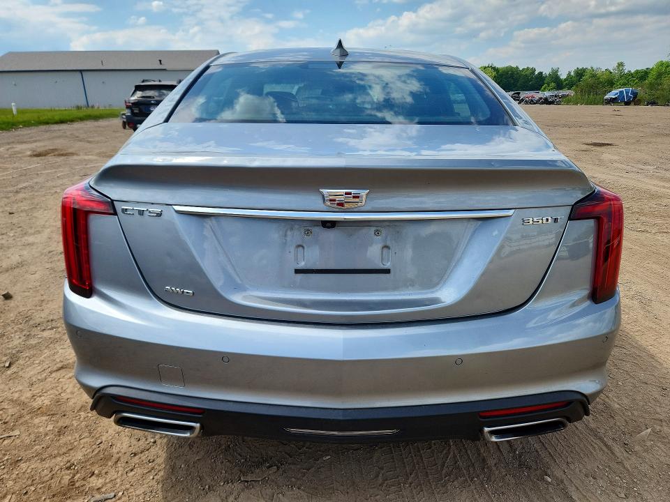 2024 Cadillac Ct5 VIN 1G6DT5RK2R0101468 COPART salvage auction — HAIL, Oh - Cert Of Title-Salvage, sold $15,300 on 2026-07-02 (photo 6)