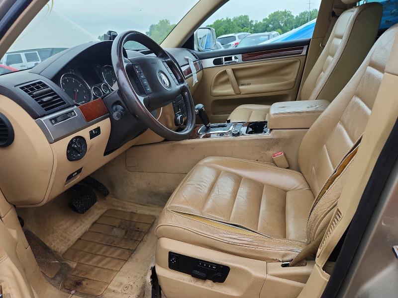 2004 Volkswagen Touareg VIN WVGBC67L24D011997 COPART salvage auction — REAR END, OH - CERT OF TITLE-SALVAGE, sold $300 on 2026-07-31 (photo 7)
