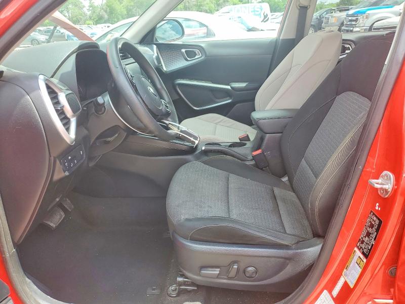 2021 Kia Soul VIN KNDJ23AUXM7140958 COPART salvage auction — FRONT END, Ia - Salvage W/Salvage History, sold $2,000 on 2026-07-10 (photo 7)