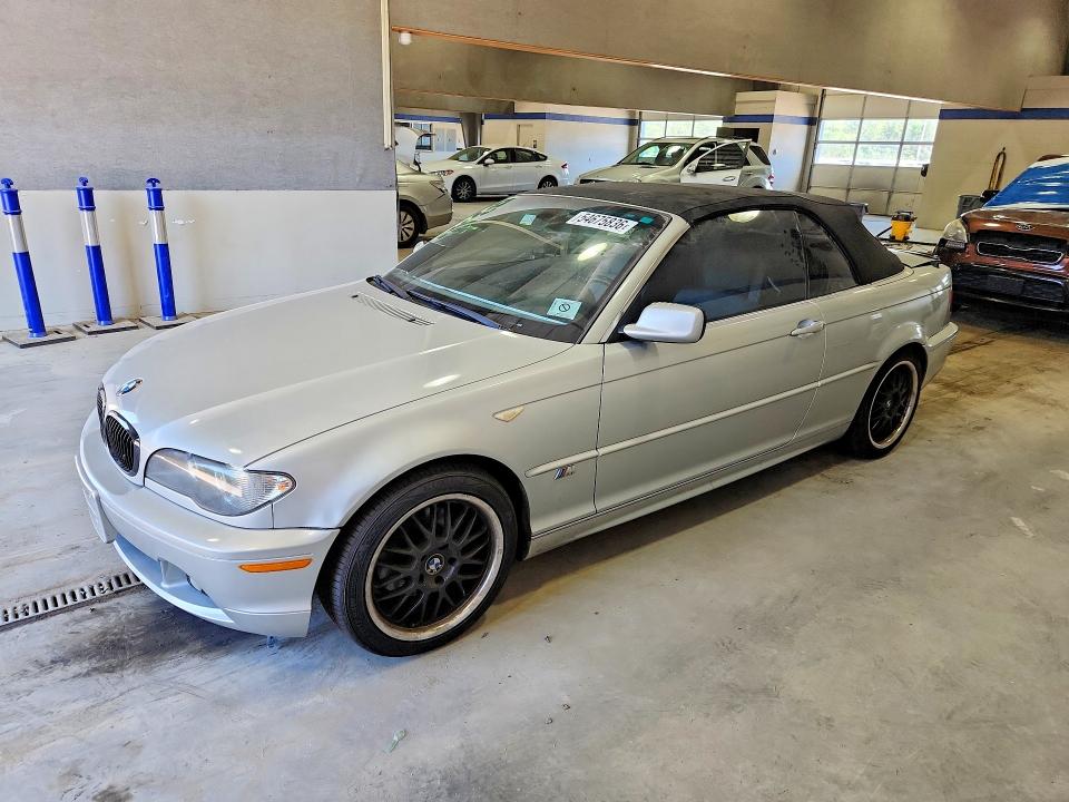 2006 BMW 3er VIN WBABW33436PX83755 COPART salvage auction — REAR END, VA - CERTIFICATE OF TITLE, sold $1,200 on 2026-07-02 (photo 1)