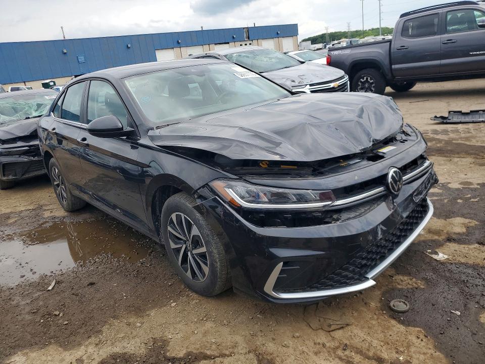 2025 Volkswagen Jetta VIN 3VW5X7BU1SM018871 COPART salvage auction — FRONT END, MI - CERTIFICATE OF TITLE, sold $7,900 on 2026-07-27 (photo 4)