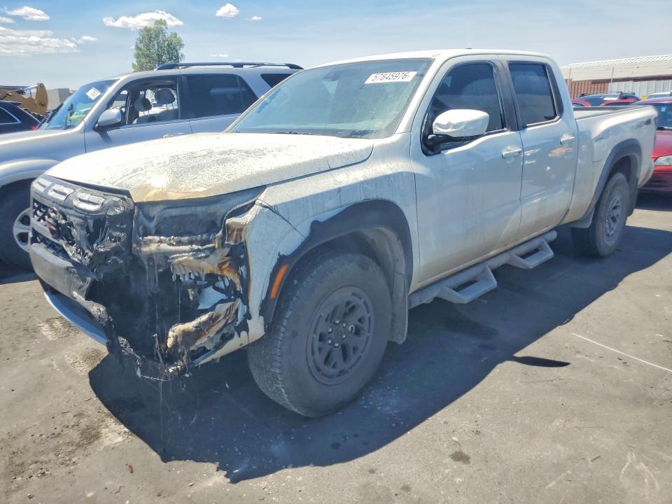 2025 Nissan Frontier VIN 1N6ED1FK5SN639096 COPART salvage auction — ENGINE BURN, Nv - Salvage Title, sold $13,100 on 2026-07-20 (photo 1)