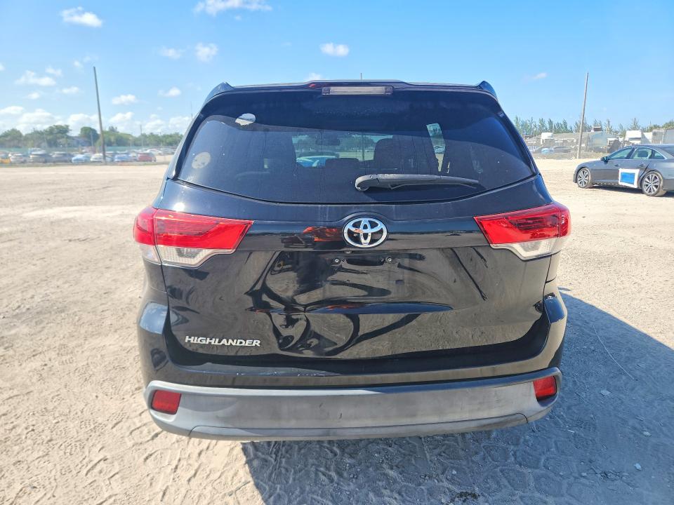 2017 Toyota Highlander VIN 5TDZARFH1HS025083 COPART salvage auction — SIDE, Fl - Cert Of Title Slvg Rebuildable, sold $10,100 on 2026-07-09 (photo 6)