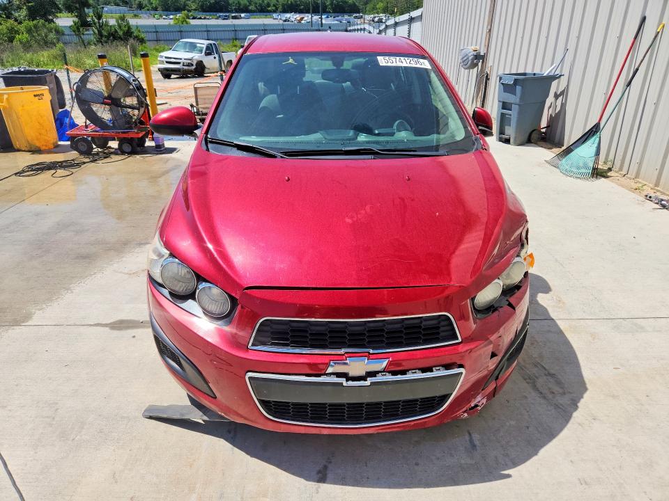 2014 Chevrolet SONIC VIN 1G1JA5SH7E4207639 COPART salvage auction — FRONT END, Ga - Cert Of Title-Salvage, sold $300 on 2026-07-09 (photo 5)