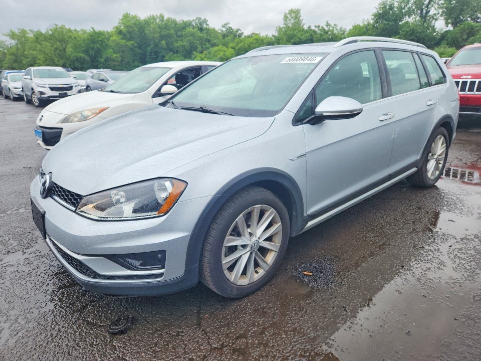 2017 Volkswagen Golf VIN 3VWH17AU2HM527019 COPART salvage auction — REAR END, Ct - Cert Of Title-Salvage, sold $3,250 on 2026-07-02 (photo 1)