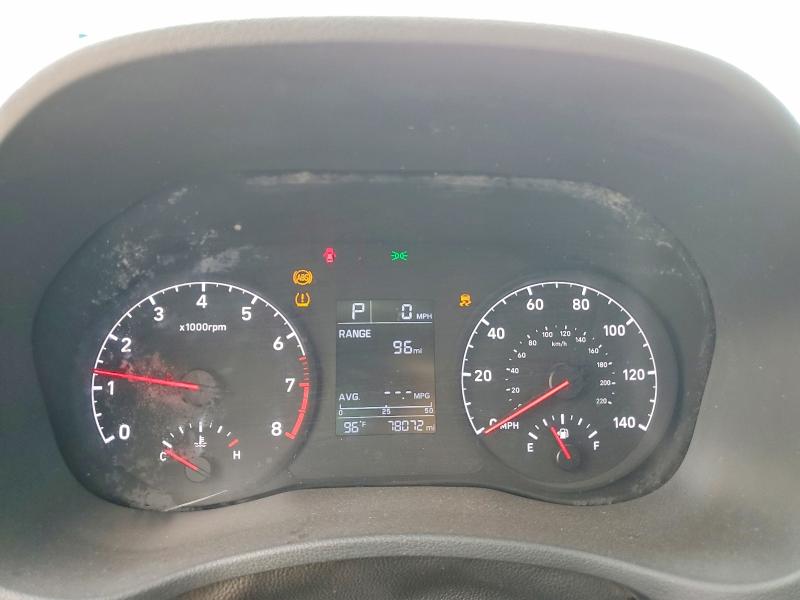2021 Hyundai Accent VIN 3KPC24A64ME141457 COPART salvage auction — FRONT END, Tx - Certificate Of Title (P), sold $2,750 on 2026-07-10 (photo 9)