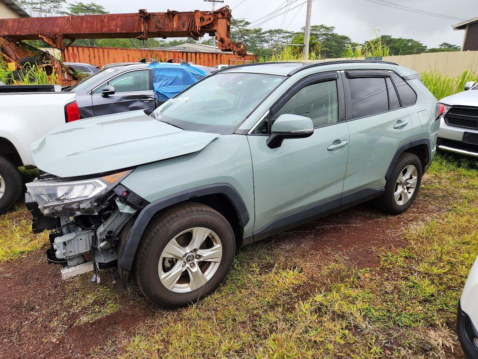 2020 Toyota VIN JTMW1RFV5LD059699 COPART salvage auction — FRONT END, Hi - Certificate Of Salvage, sold $6,400 on 2026-07-27 (photo 1)