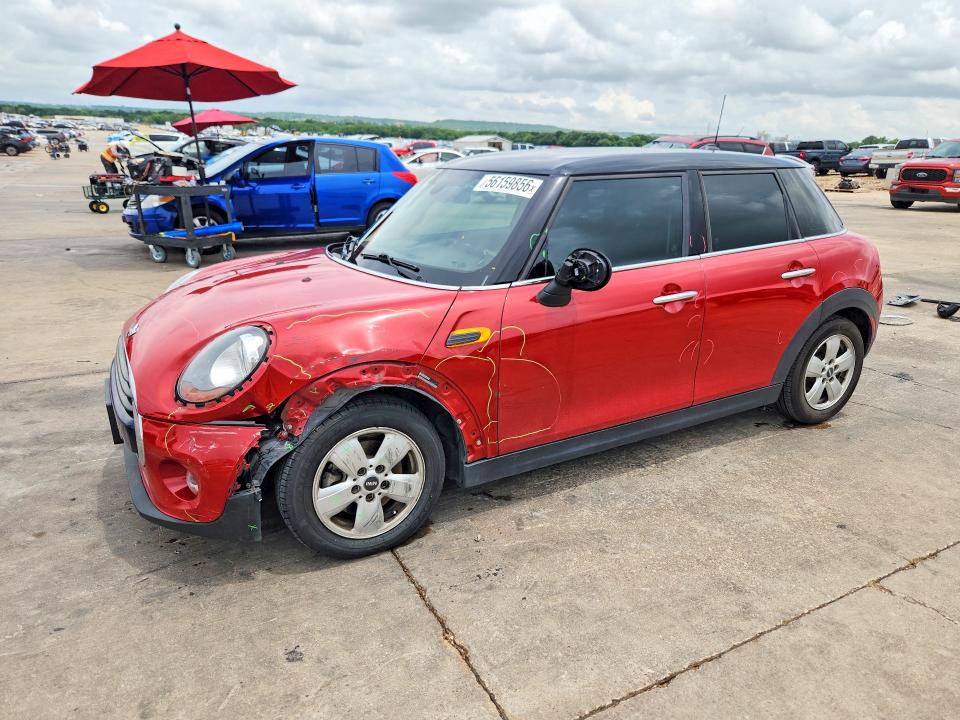 2016 Mini Cooper VIN WMWXU1C50G2D10941 COPART salvage auction — FRONT END, Tx - Salvage Vehicle Title, sold $2,850 on 2026-08-03 (photo 1)