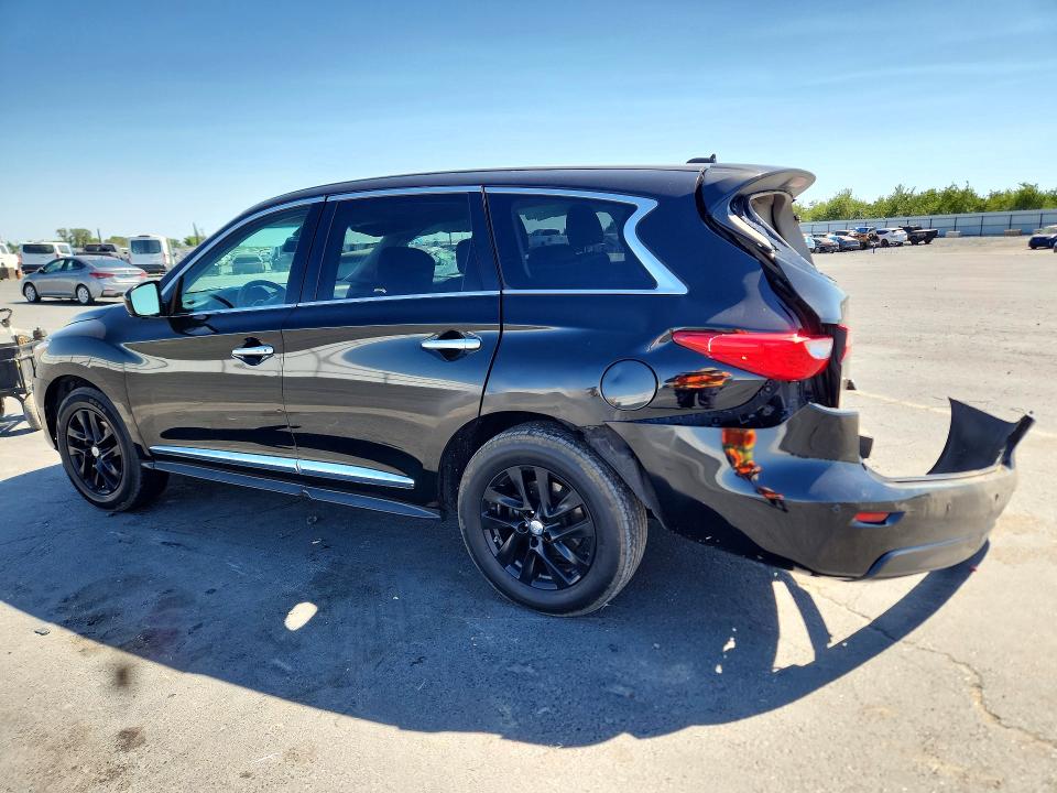 2013 Infiniti Jx VIN 5N1AL0MM6DC314003 COPART salvage auction — REAR END, CA - SALVAGE CERTIFICATE, sold $875 on 2026-07-02 (photo 2)