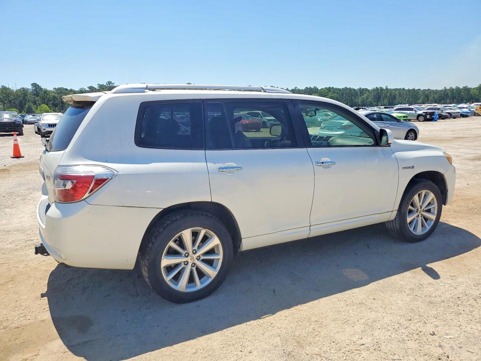 2010 Toyota Highlander VIN JTEJW3EHXA2044625 COPART salvage auction — MECHANICAL, Sc - Cert Of Title-Salvage, sold $1,550 on 2026-07-15 (photo 3)