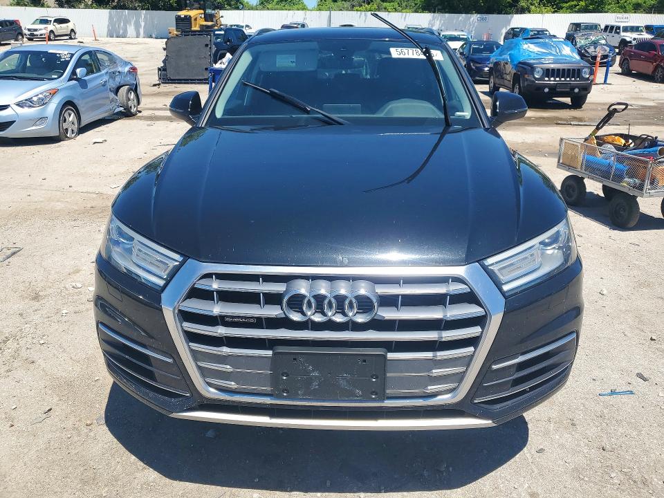 2018 Audi VIN WA1ANAFY6J2216668 COPART salvage auction — SIDE, MO - SALVAGE CERTIFICATE OF TITLE, sold $8,300 on 2026-07-24 (photo 5)