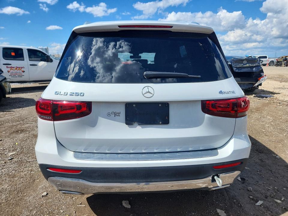 2020 Mercedes-benz Glb VIN W1N4M4HB6LW023005 COPART salvage auction — MINOR DENT/SCRATCHES, Il - Certificate Of Title, sold $8,800 on 2026-07-31 (photo 6)