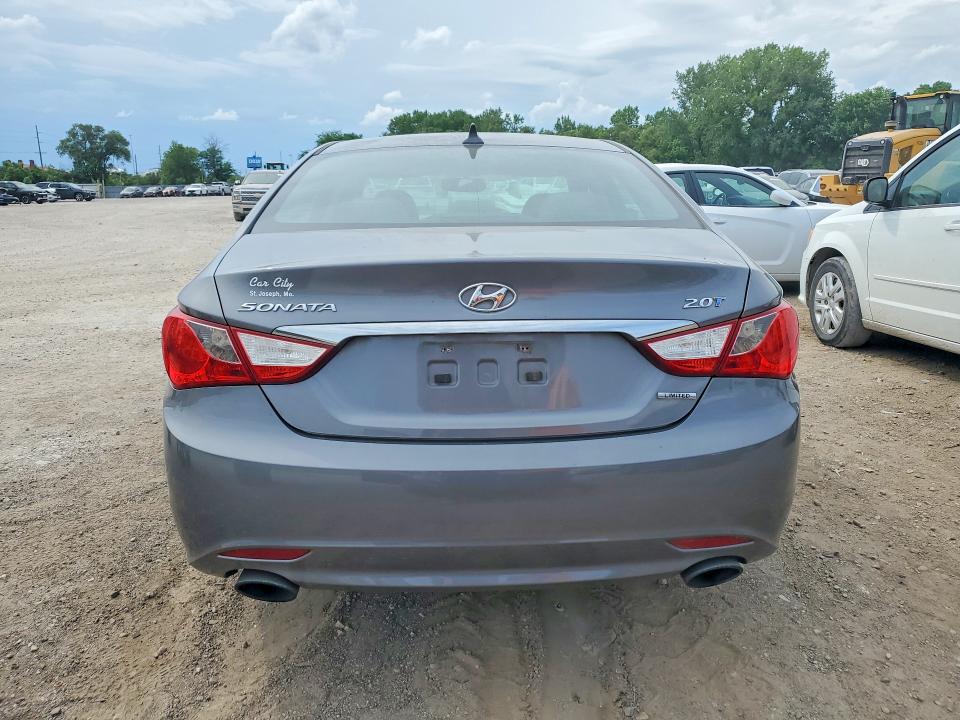 2011 Hyundai Sonata VIN 5NPEC4AB0BH228848 COPART salvage auction — HAIL, IA - CERT OF TITLE-SALVAGE TITLE, sold $825 on 2026-07-17 (photo 6)
