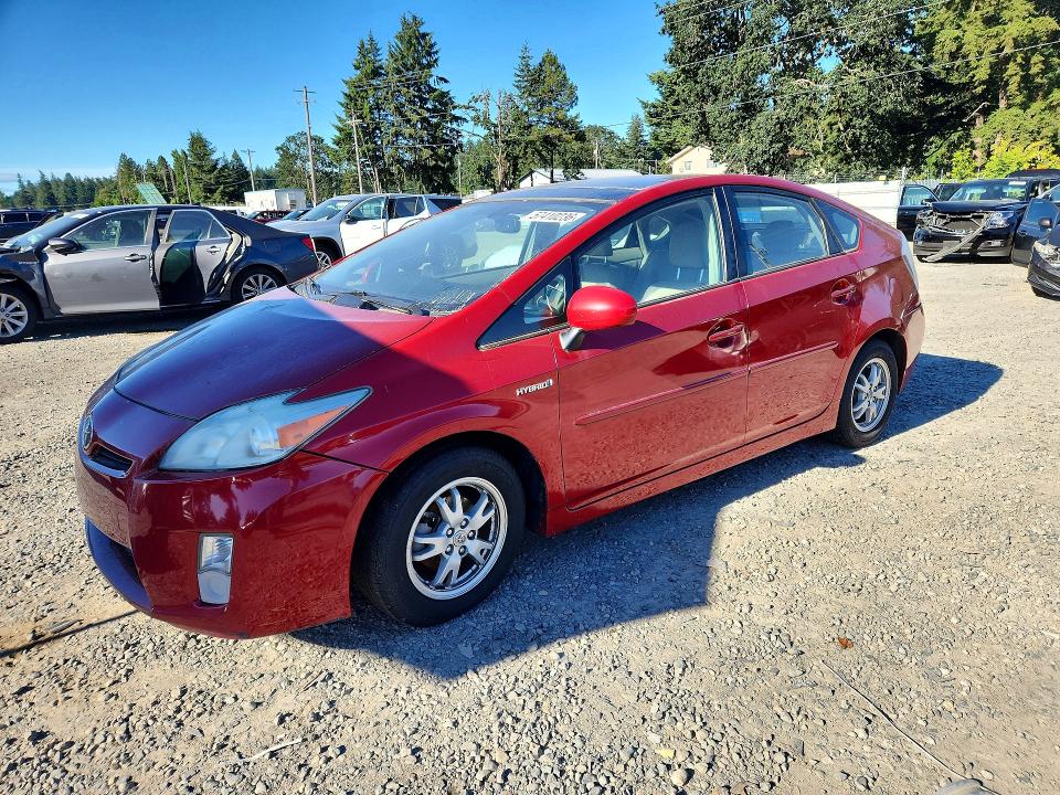 2011 Toyota Prius VIN JTDKN3DU0B0301511 COPART salvage auction — REAR END, WA - CERT OF OWNERSHIP-REBUILT, sold $900 on 2026-07-24 (photo 1)