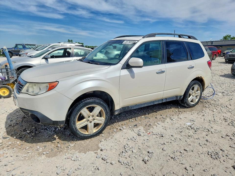 2010 Subaru Forester VIN JF2SH6CC5AH732249 COPART salvage auction — FRONT END, Mi - Certificate Of Title, sold $175 on 2026-07-23 (photo 1)