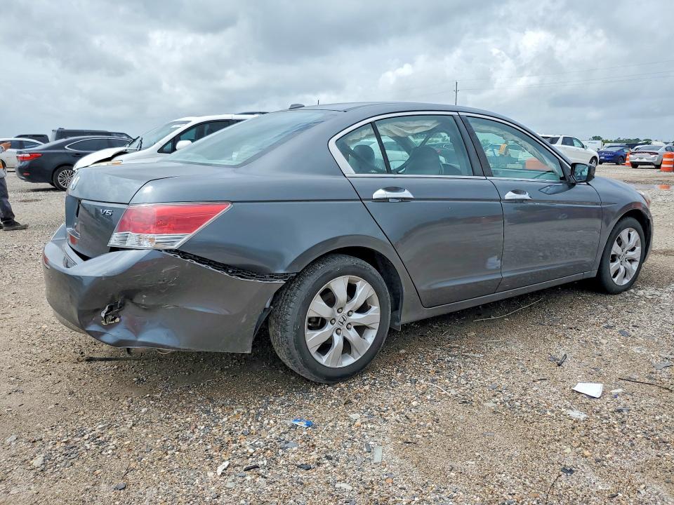 2008 Honda Accord VIN 1HGCP36848A029144 COPART salvage auction — REAR END, Tx - Salvage Vehicle Title, sold $1,400 on 2026-07-02 (photo 3)