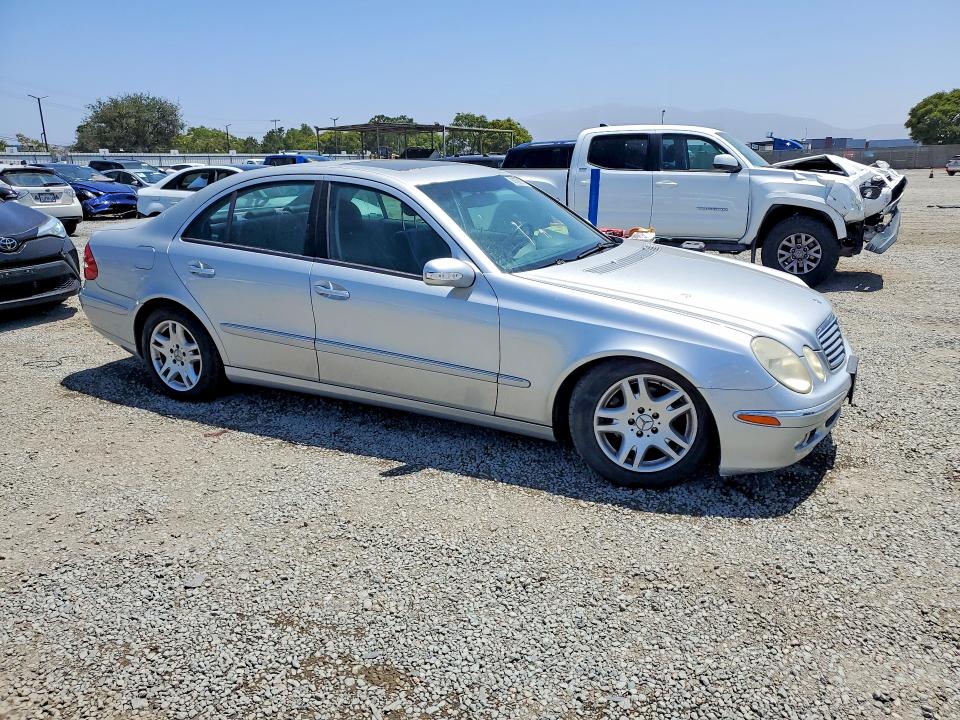 2005 Mercedes-benz E-class VIN WDBUF65J45A607023 COPART salvage auction — FRONT END, CA - SALVAGE CERTIFICATE, sold $350 on 2026-08-04 (photo 4)