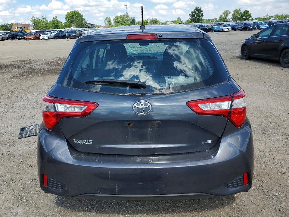 2018 Toyota Yaris VIN VNKKTUD36JA099308 COPART salvage auction — FRONT END, ON - PERMIT SALVAGE, sold $800 on 2026-07-21 (photo 6)