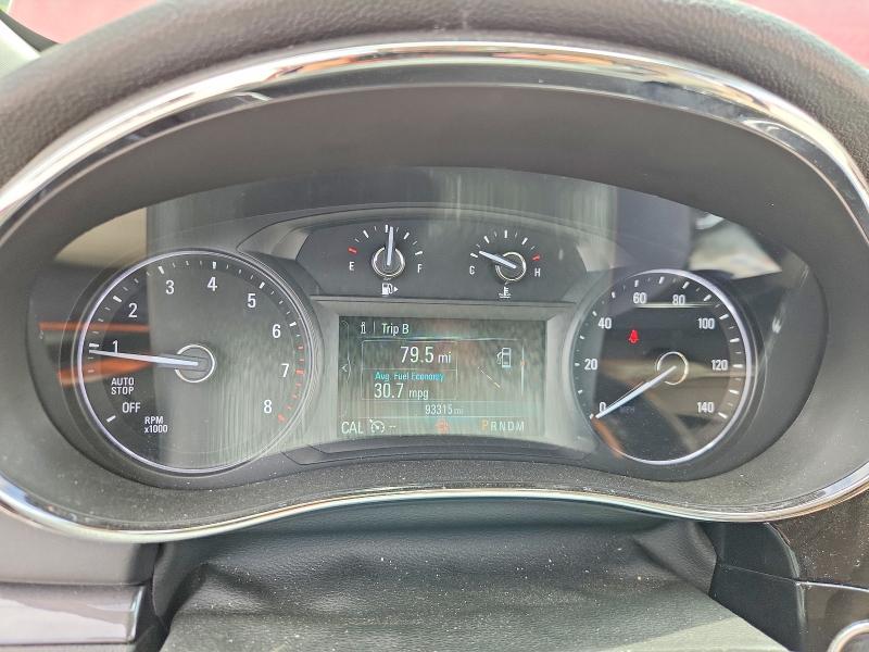 2018 Buick Encore VIN KL4CJCSM6JB713061 COPART salvage auction — HAIL, Il - Salvage Certificate, sold $3,000 on 2026-07-20 (photo 9)