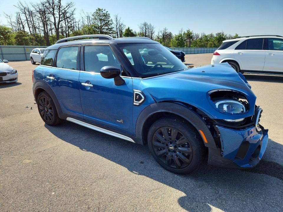 2022 Mini Cooper VIN WMZ83BR04N3N99399 COPART salvage auction — FRONT END, Ny - Mv-907A Salvage Certificate, sold $3,250 on 2026-07-20 (photo 4)