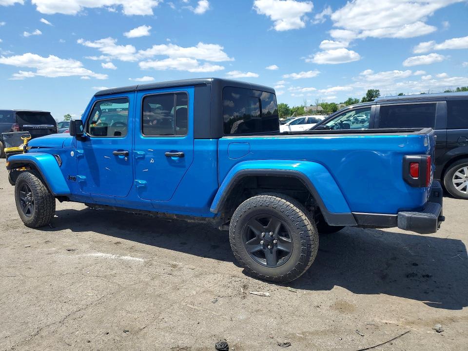 2021 Jeep Gladiator VIN 1C6JJTAMXML553481 COPART salvage auction — FRONT END, Pa - Certificate Of Salvage, sold $10,400 on 2026-07-02 (photo 2)