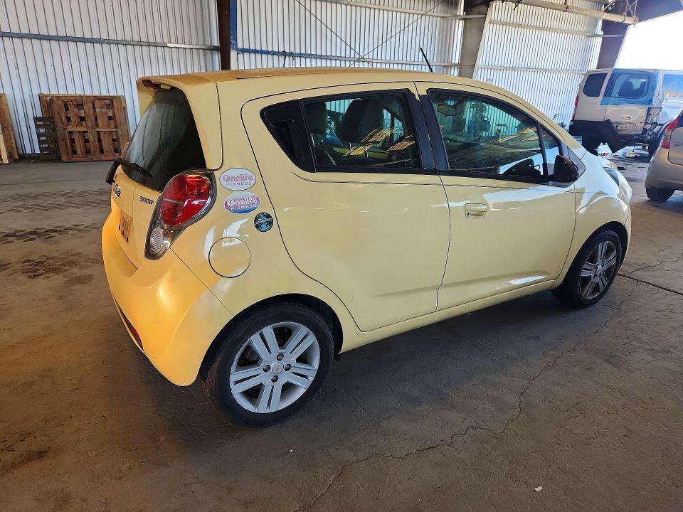 2015 Chevrolet Spark VIN KL8CB6S90FC707895 COPART salvage auction — FRONT END, Ca - Salvage Certificate, sold $475 on 2026-07-16 (photo 3)