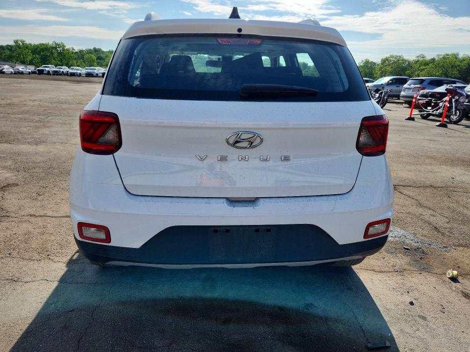 2022 Hyundai Venue VIN KMHRC8A38NU139665 COPART salvage auction — FRONT END, Ct - Cert Of Title-Salvage, sold $3,100 on 2026-07-10 (photo 6)