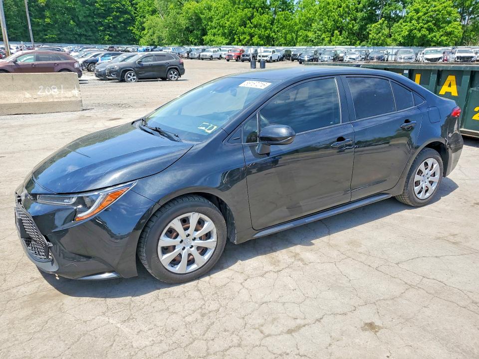 2020 Toyota Corolla VIN JTDEPRAE1LJ108528 COPART salvage auction — FRONT END, Ny - Mv-907A Salvage Certificate, sold $5,100 on 2026-07-09 (photo 1)