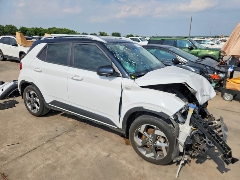2022 Hyundai VIN KMHRC8A37NU133968 COPART salvage auction — FRONT END, Tx - Salvage Vehicle Title, sold $1,350 on 2026-07-30 (photo 4)