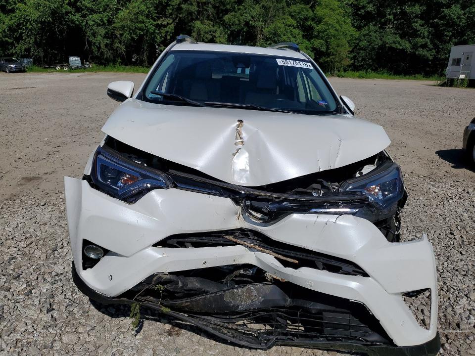 2018 Toyota Rav4 VIN JTMDJREV7JD191532 COPART salvage auction — FRONT END, MA - CERT OF TITLE-SALVAGE, sold $4,700 on 2026-07-29 (photo 5)