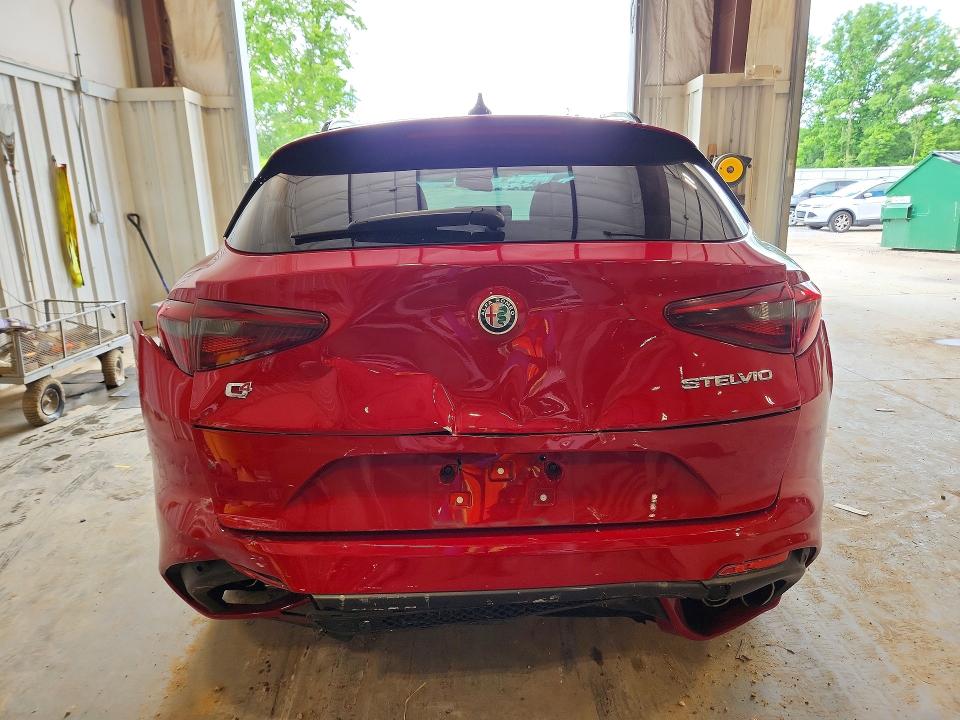 2022 Alfa romeo Stelvio VIN ZASPAKEVXN7D29600 COPART salvage auction — FRONT END, Wi - Cert Of Title-Salvage Vehicle, sold $11,700 on 2026-08-05 (photo 6)