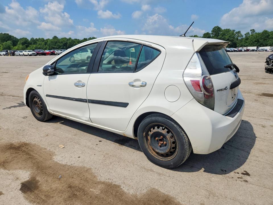 2012 Toyota Prius VIN JTDKDTB35C1512941 COPART salvage auction — MINOR DENT/SCRATCHES, Pa - Reconstructed Clean, sold $1,100 on 2026-07-09 (photo 2)