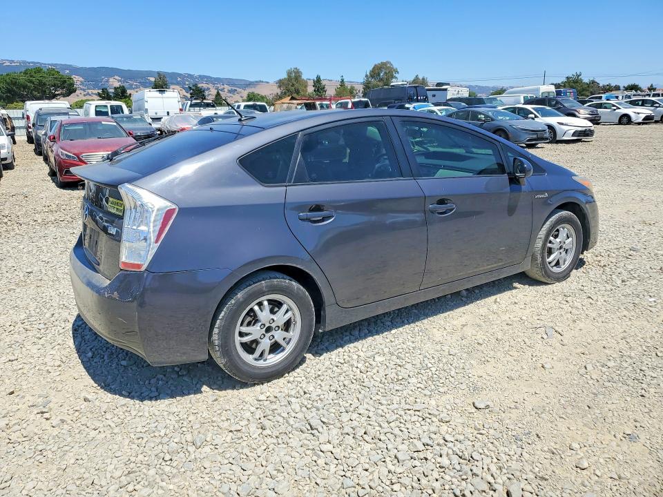 2010 Toyota Prius VIN JTDKN3DU6A5110287 COPART salvage auction — VANDALISM, Ca - Salvage Certificate, sold $2,000 on 2026-07-07 (photo 3)