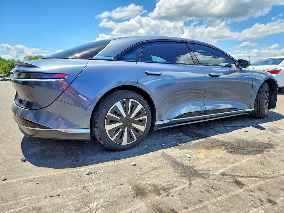2023 Lucid Air VIN 50EA1PFA1PA009350 COPART salvage auction — FRONT END, FL - CERT OF TITLE SLVG REBUILDABLE, sold $4,550 on 2026-07-29 (photo 3)