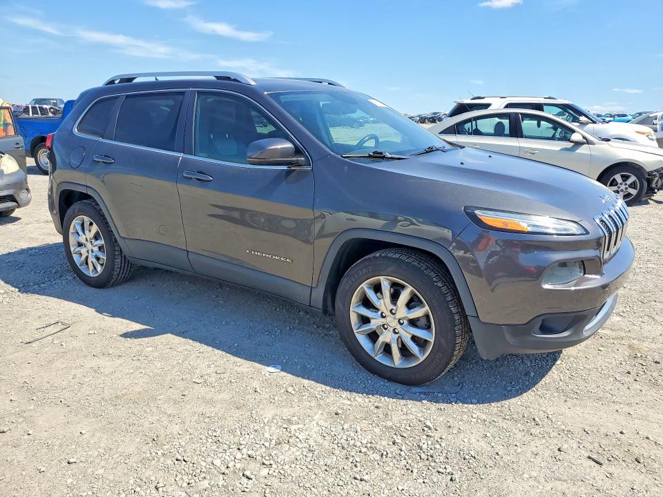 2014 Jeep Cherokee VIN 1C4PJMDSXEW166643 COPART salvage auction — SIDE, KY - CERT OF TITLE-SALVAGE, sold $1,750 on 2026-07-02 (photo 4)