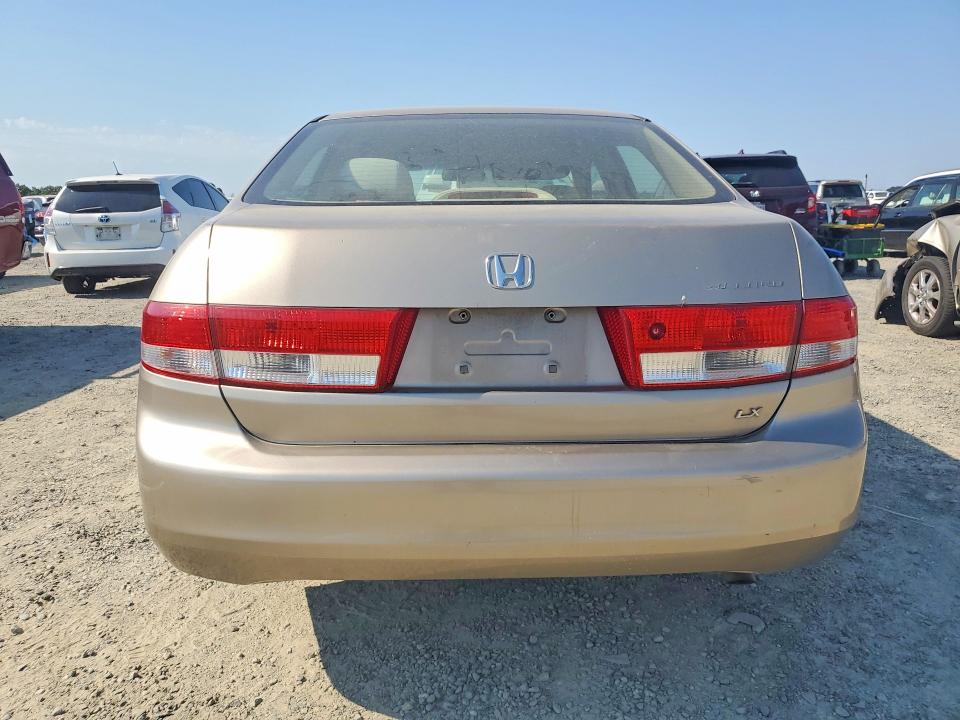 2004 Honda Accord VIN JHMCM56354C034681 COPART salvage auction — VANDALISM, Ca - Salvage Certificate, sold $875 on 2026-07-09 (photo 6)