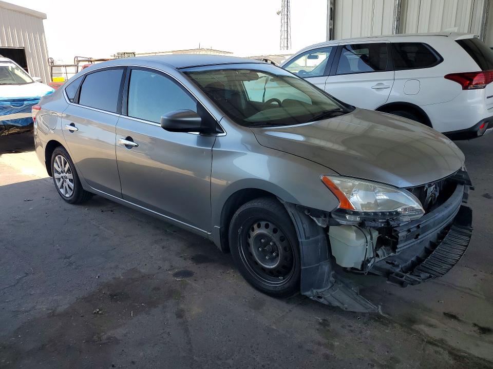 2014 Nissan Sentra VIN 3N1AB7APXEY271957 COPART salvage auction — FRONT END, Ca - Salvage Certificate, sold $850 on 2026-07-02 (photo 4)
