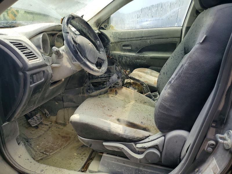 2017 Mitsubishi Outlander sport VIN JA4AR3AU6HZ032756 COPART salvage auction — INTERIOR BURN, Wv - Salvage Certificate, sold $175 on 2026-07-09 (photo 7)
