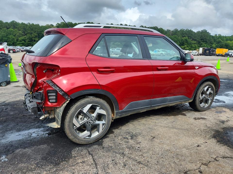 2024 Hyundai VIN KMHRC8A30RU300340 COPART salvage auction — REAR END, Ms - Cert Of Title-Salvaged, sold $500 on 2026-07-24 (photo 3)