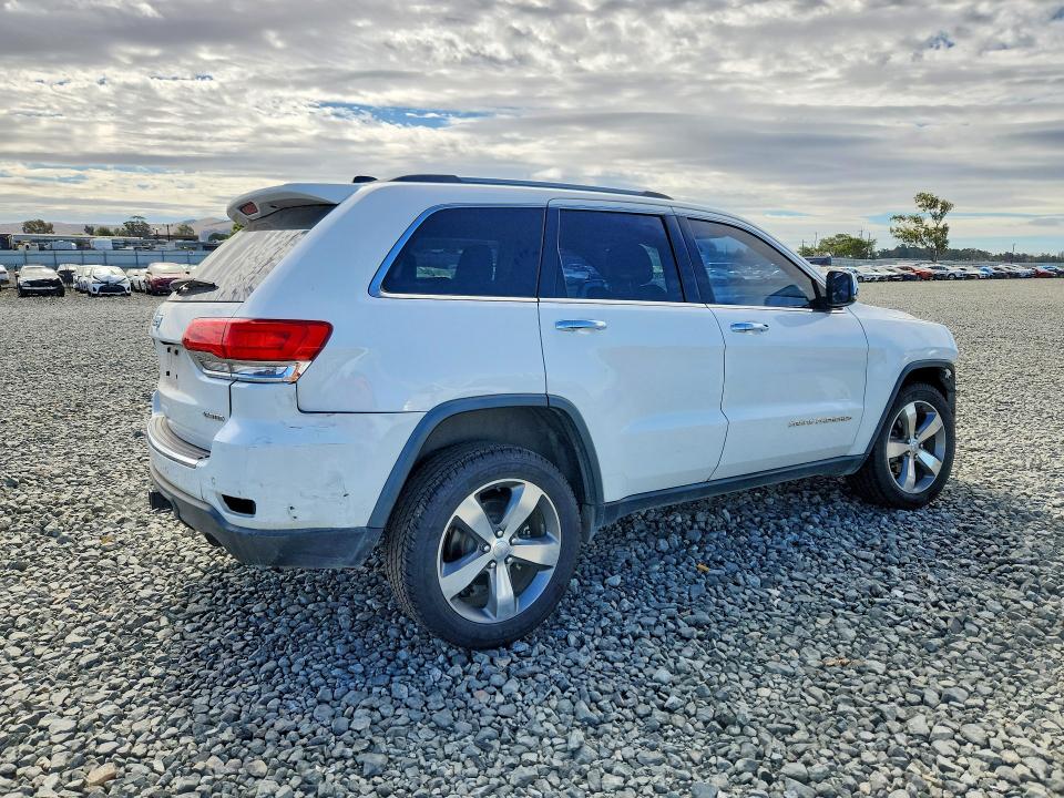 2014 Jeep Cherokee VIN 1C4RJFBGXEC518057 COPART salvage auction — FRONT END, Ca - Salvage Certificate, sold $3,100 on 2026-07-09 (photo 3)