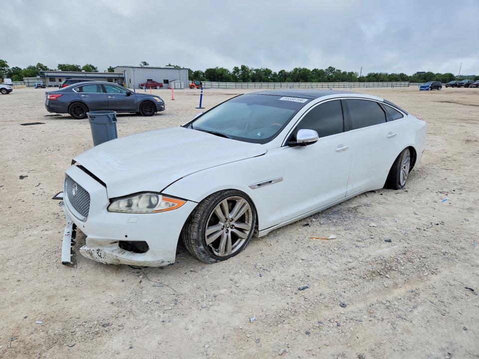 2012 Jaguar VIN SAJWA2GB9CLV28974 COPART salvage auction — FRONT END, Tx - Salvage Vehicle Title, sold $350 on 2026-07-23 (photo 1)