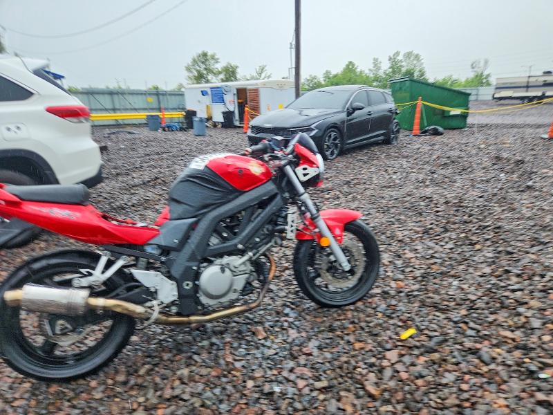 2006 Suzuki Sv650 VIN JS1VP53A762105984 COPART salvage auction — SIDE, Il - Certificate Of Title, sold $225 on 2026-07-09 (photo 1)