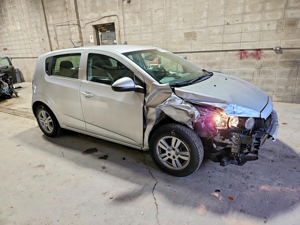 2016 Chevrolet SONIC VIN 1G1JC6SG7G4145296 COPART salvage auction — FRONT END, Mn - Cert Of Title-Prior Salvage, sold $975 on 2026-07-02 (photo 4)