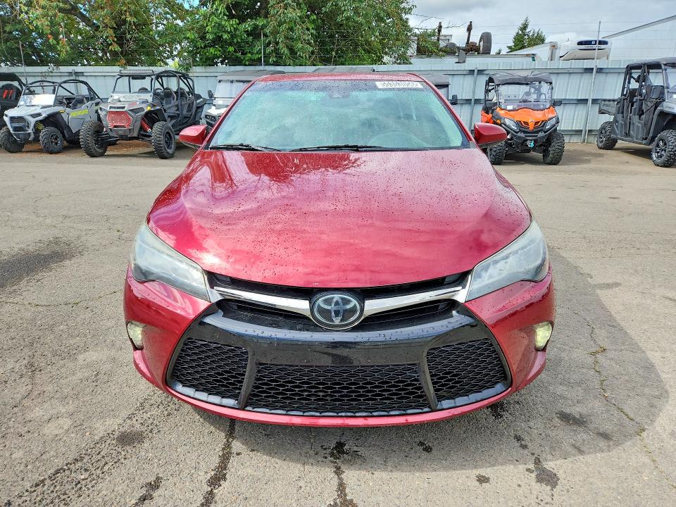 2016 Toyota Camry VIN 4T1BK1FK4GU568865 COPART salvage auction — REAR END, Or - Certificate Of Title, sold $2,100 on 2026-07-09 (photo 5)