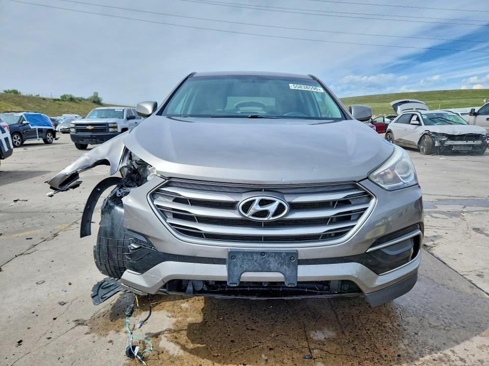 2017 Hyundai VIN 5XYZTDLB1HG443511 COPART salvage auction — FRONT END, Co - Public - Salvage Title, sold $2,050 on 2026-08-03 (photo 5)