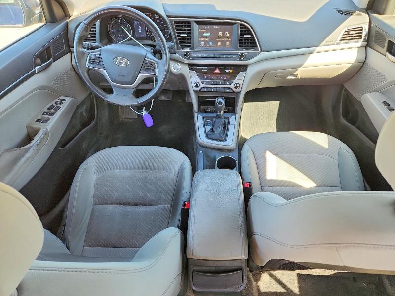 2017 Hyundai Elantra VIN 5NPD84LFXHH049173 COPART salvage auction — REAR END, Ca - Salvage Certificate, sold $1,600 on 2026-07-27 (photo 8)