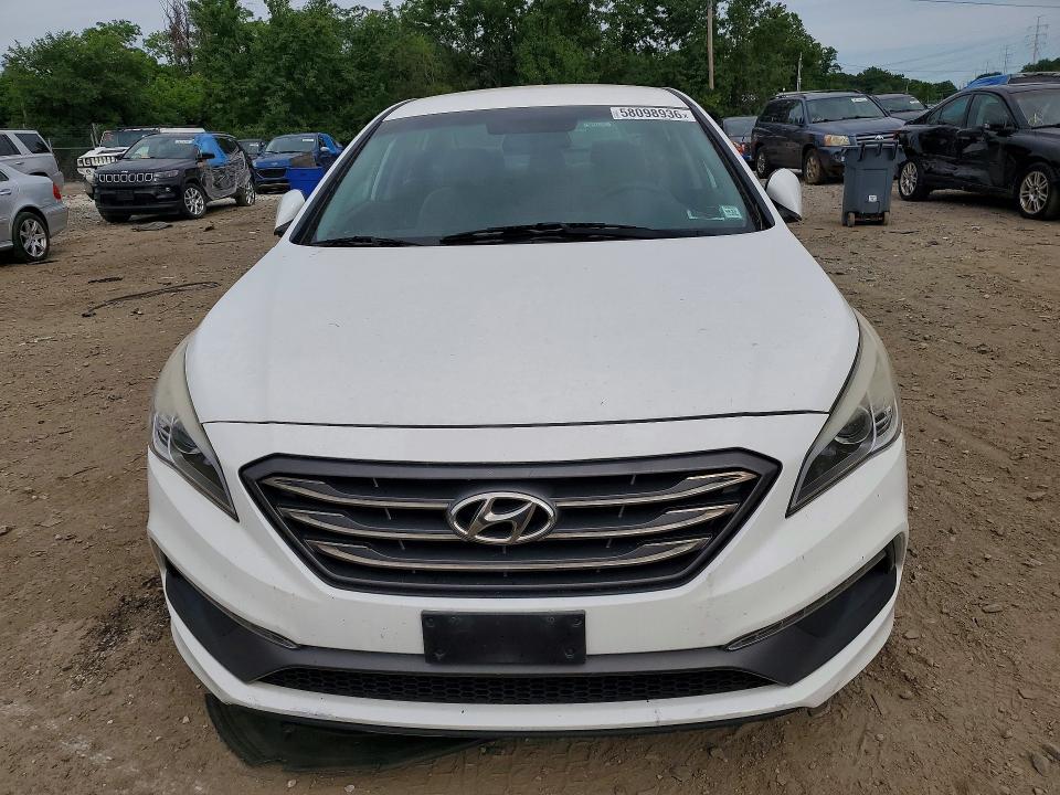 2015 Hyundai Sonata VIN 5NPE34AF9FH070275 COPART salvage auction — VANDALISM, Nc - Salvage Cert-Rebuilt, sold $1,500 on 2026-07-09 (photo 5)