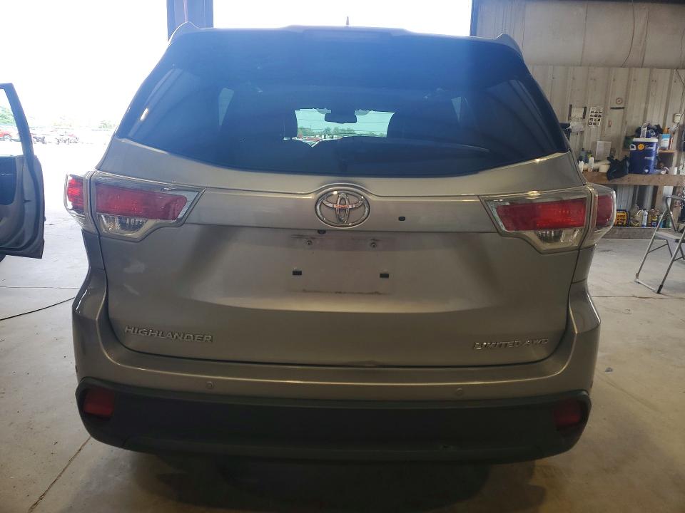 2016 Toyota VIN 5TDDKRFHXGS313254 COPART salvage auction — SIDE, Mo - Salvage Certificate Of Title, sold $9,200 on 2026-07-27 (photo 6)