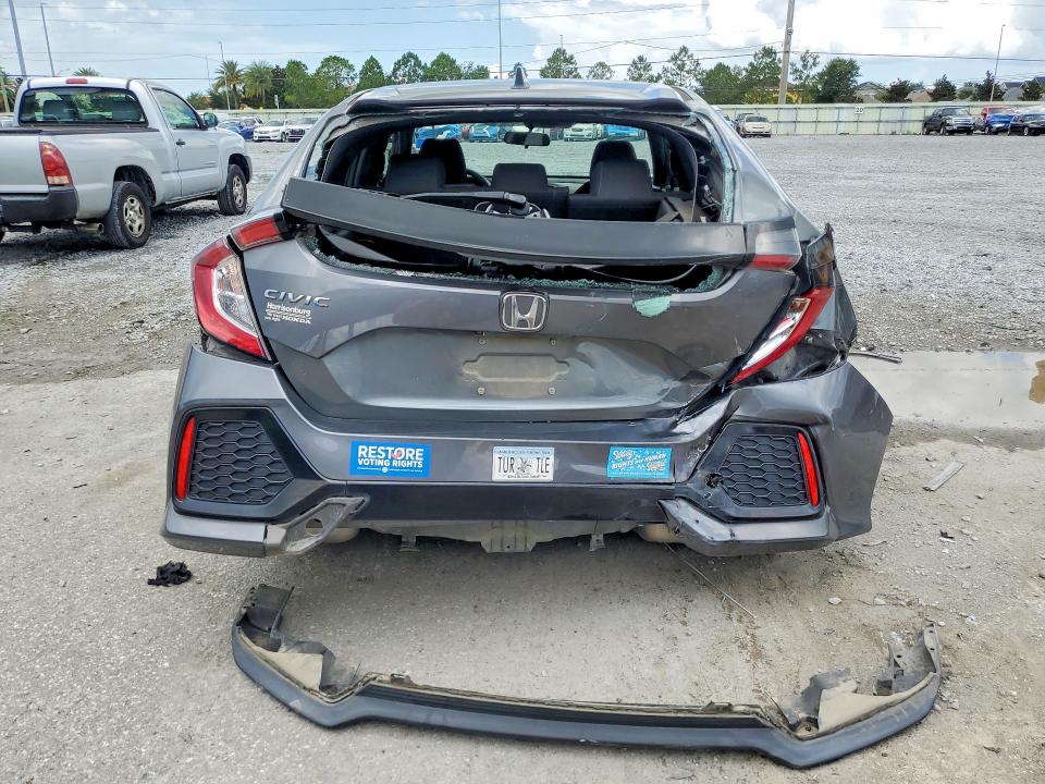 2019 Honda Civic VIN SHHFK7H33KU202734 COPART salvage auction — REAR END, Fl - Cert Of Title Slvg Rebuildable, sold $2,750 on 2026-07-14 (photo 6)